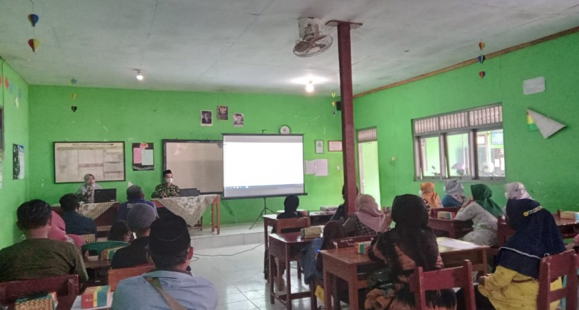 Sosialisasi Agenda Kegiatan Kelas IX Tahun Pelajaran 2021/2022 Bersama Orang Tua Wali Siswa