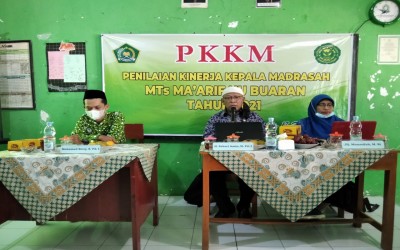 PKKM (Penilaian Kinerja Kepala Madrasah) MTs. Ma'arif NU Buaran