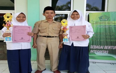 Siswi MTs. Ma`arif NU Buaran Sabet Juara 1 KSM Tingkat Kabupaten Pekalongan