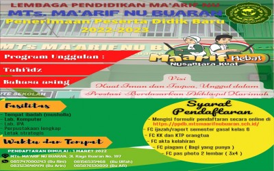 Penerimaan Peserta Didik Baru 2022-2023