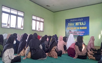 MTs. Ma'arif NU Buaran Gelar Peringatan Isra' Mi'raj Nabi Muhammad SAW